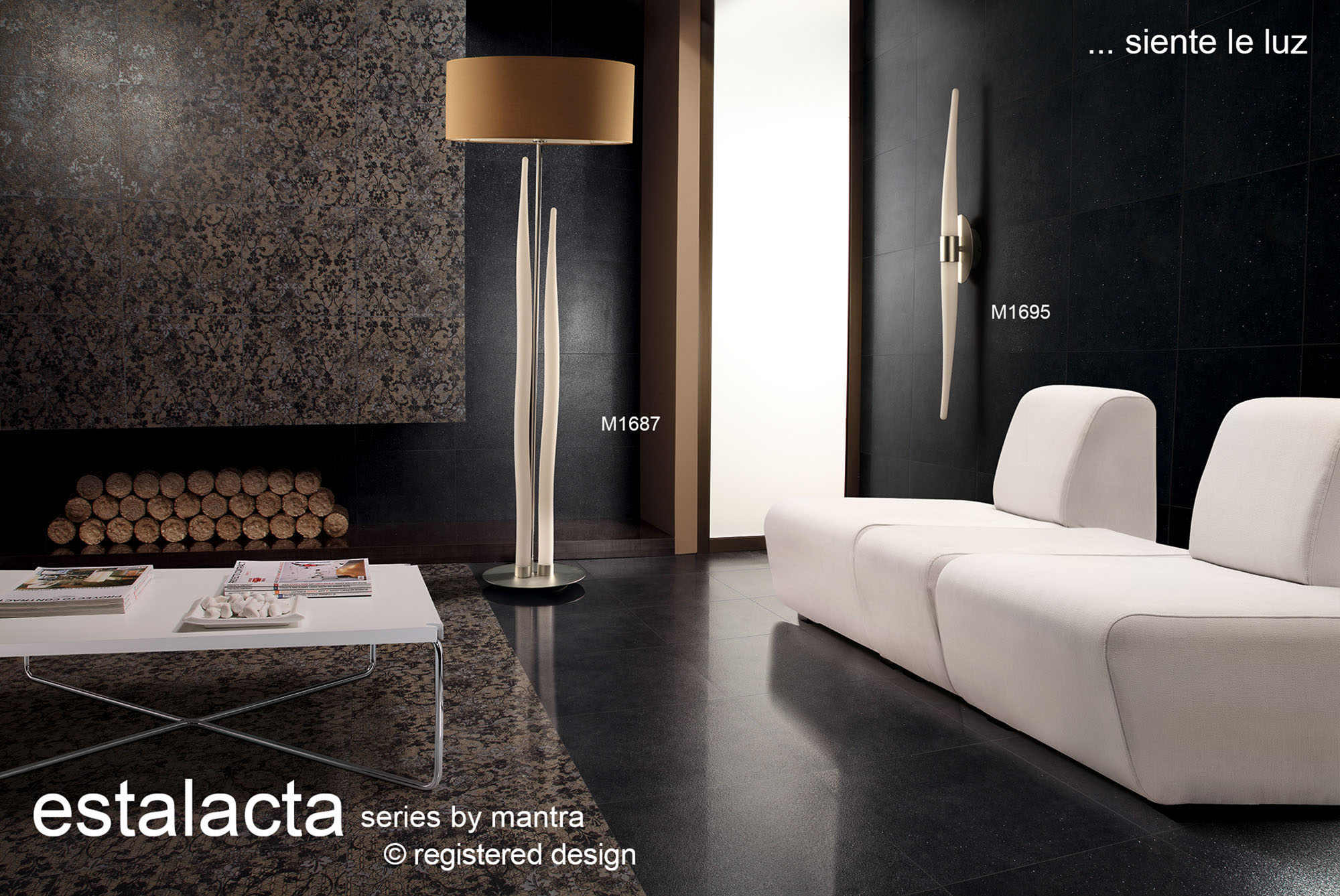 Estalacta Exterior Lights Mantra Flush Wall Lights